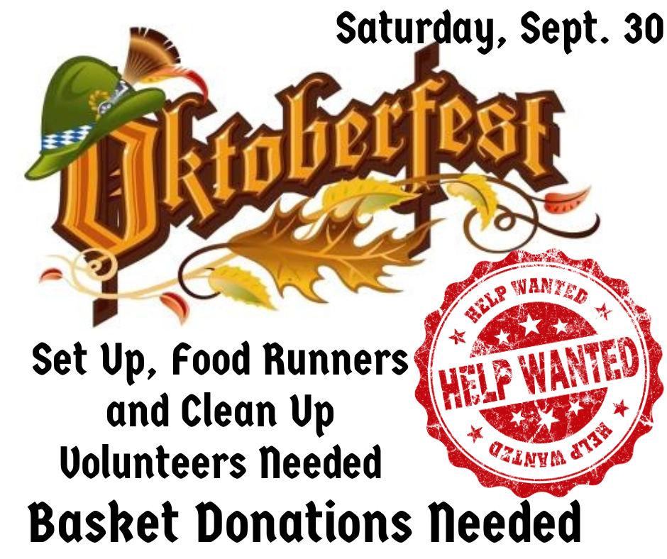 Help Wanted for Oktoberfest